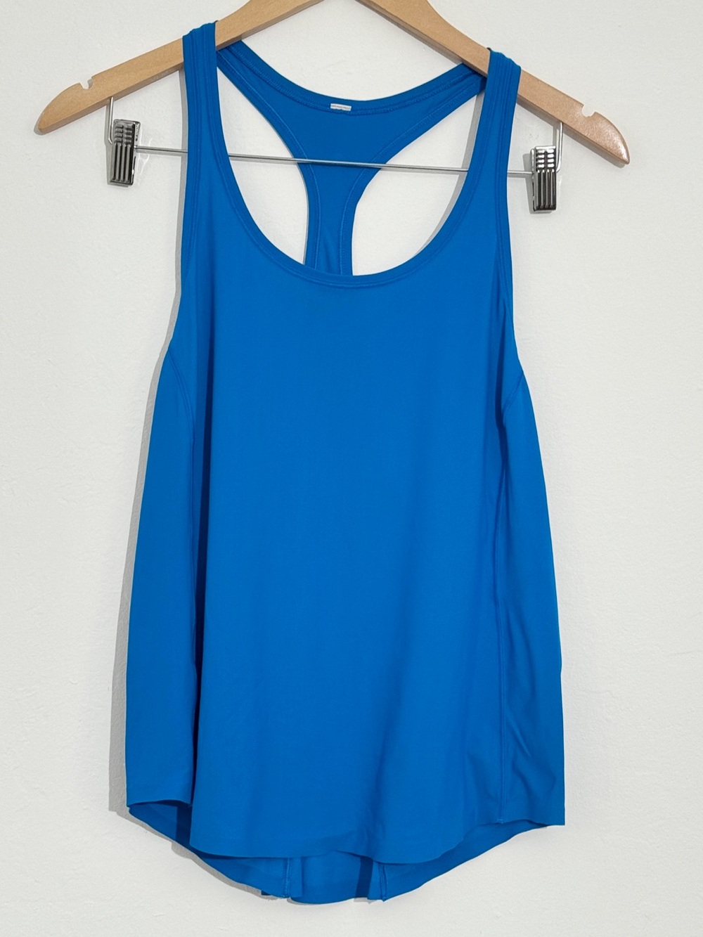 Lululemon Blue Racerback Tank Top Women’s Medium Athletic Workout Running